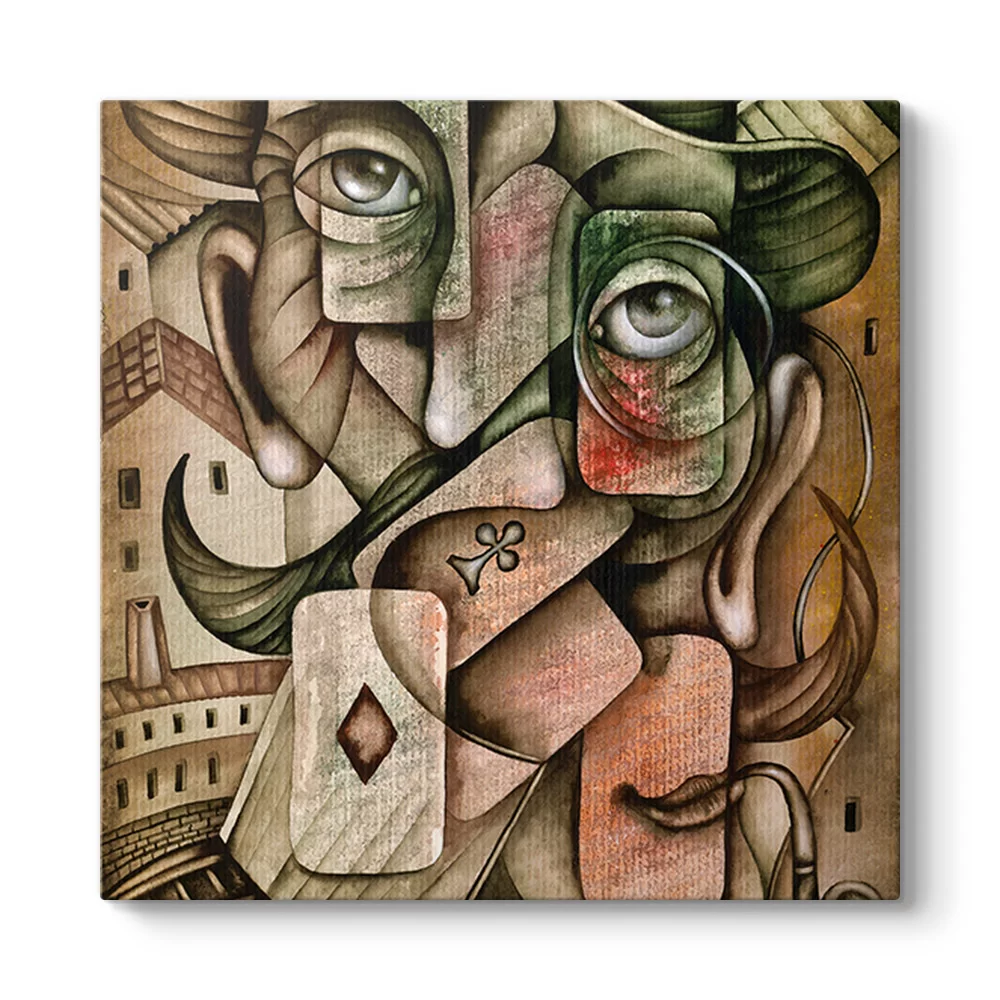 Poker Face Tablosu - Model 3